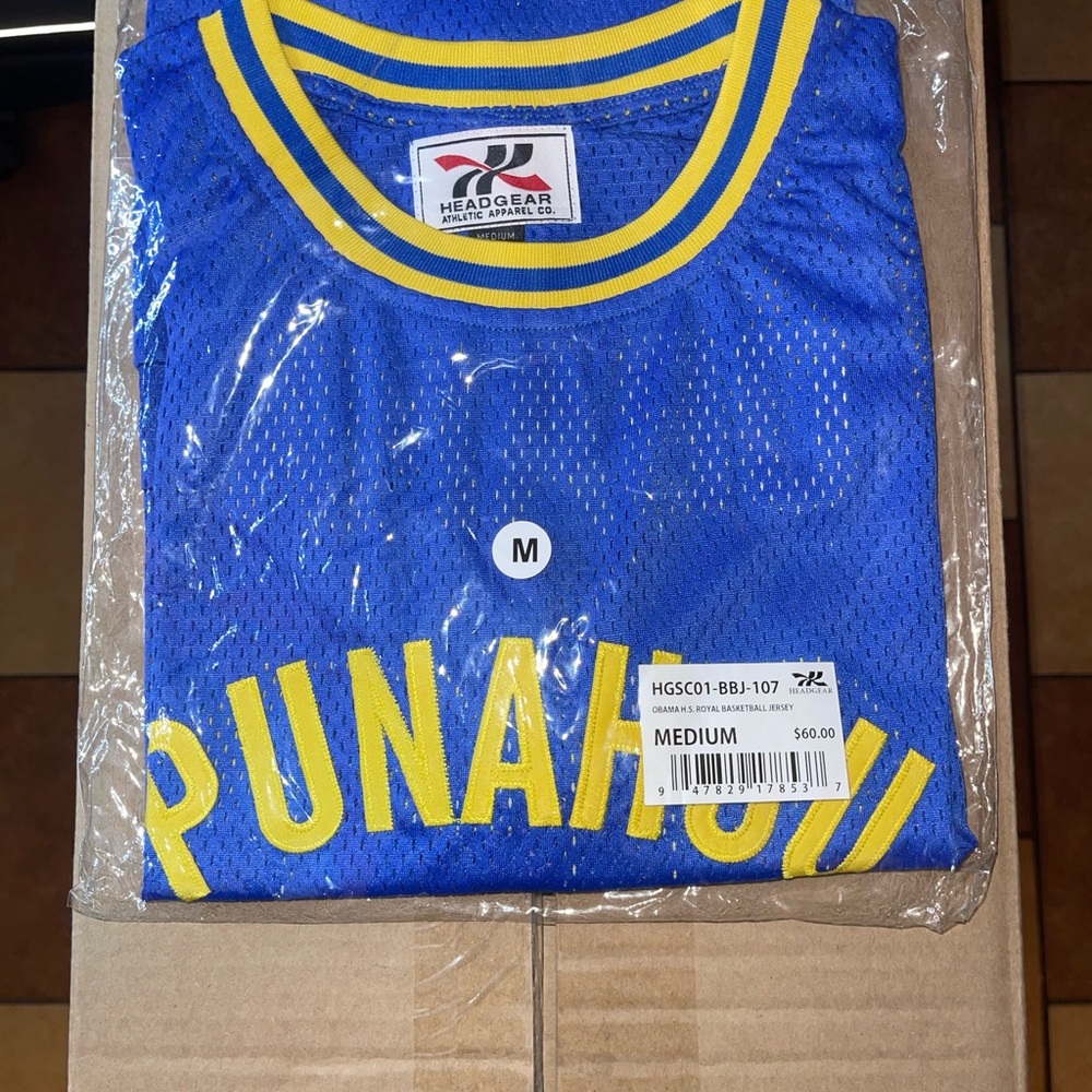 Headgear Blue and Yellow Men's Jersey